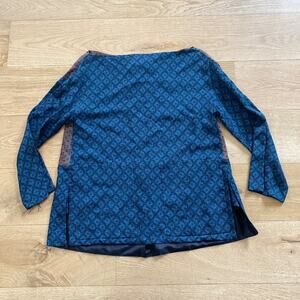 Louis Vuitton - Tunic Top in Blue and Brown